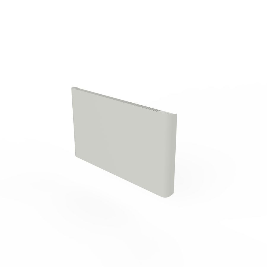 Elektr. paneelradiator NUBE wit 830x600mm 1500W incl. geïnt. klokthermostaat
