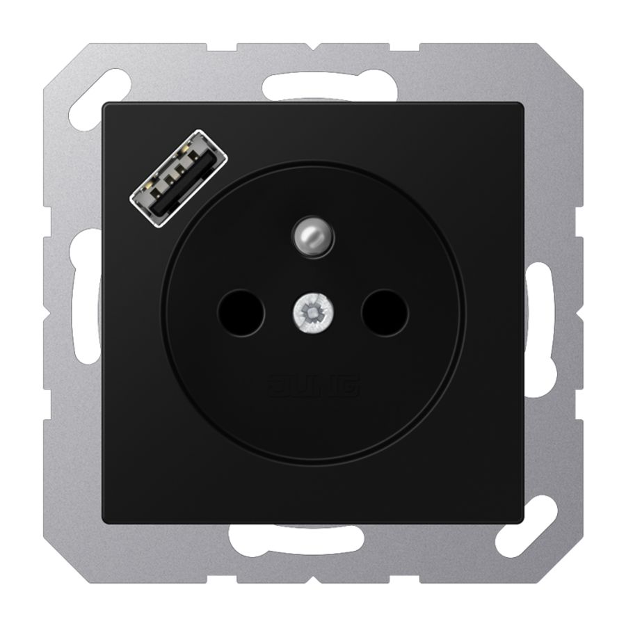 Wandcontactdoos Frans/Belgisch 16 A 250 V