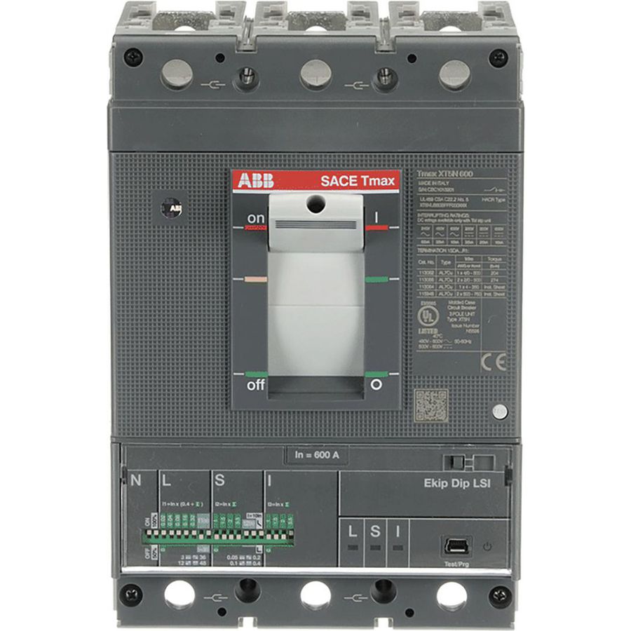 Vermogensschakelaar XT5N 600 Ekip Dip LS/I 600 3p FF UL/CSA
