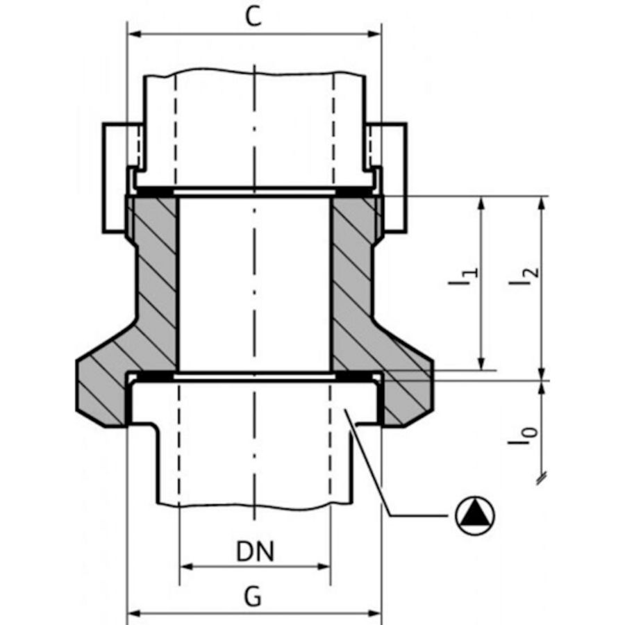 Passtuk R7 20mm 1.1/2"bt.