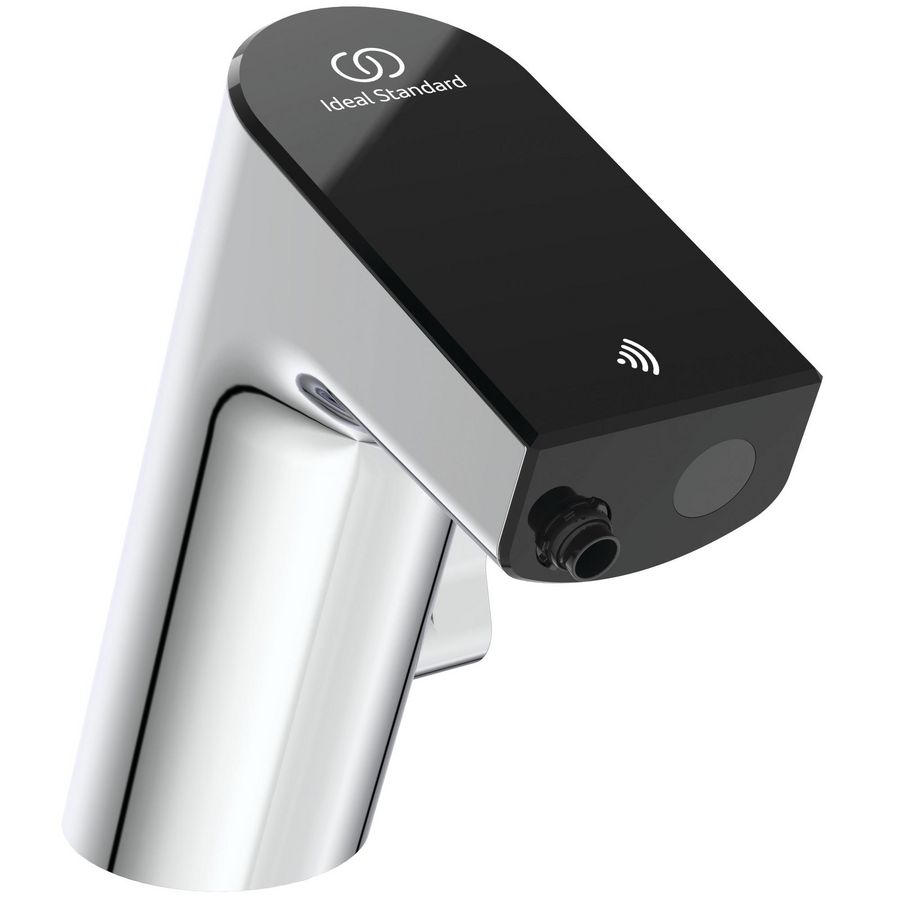 Wastafelkraan m. menging batterij 6 V chroom Intelliflow