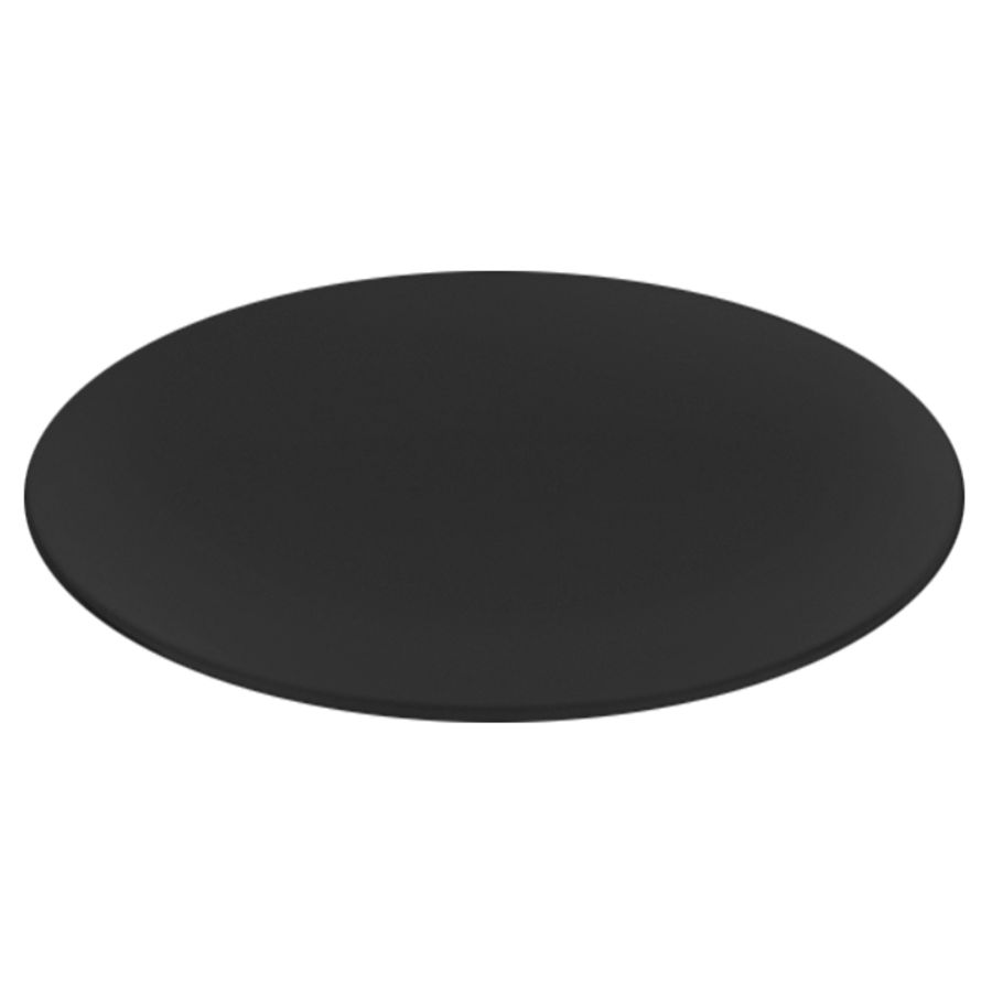 Solid cover tbv pop-up 78 mm zwart