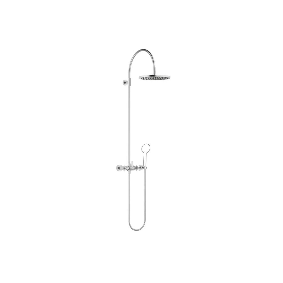 TARA Showerpipe douchemngkr z.handdouche 300mm chr gebor