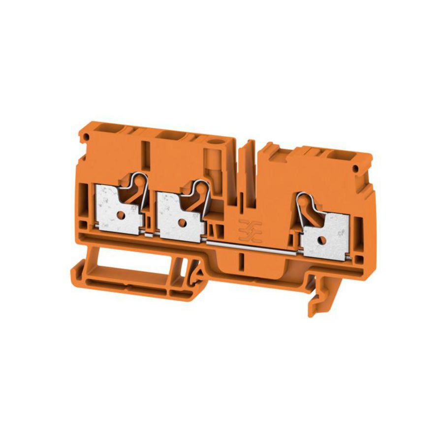 Doorvoerklem oranje 6mm2 41 A 800 V 1991840000 VVE=50
