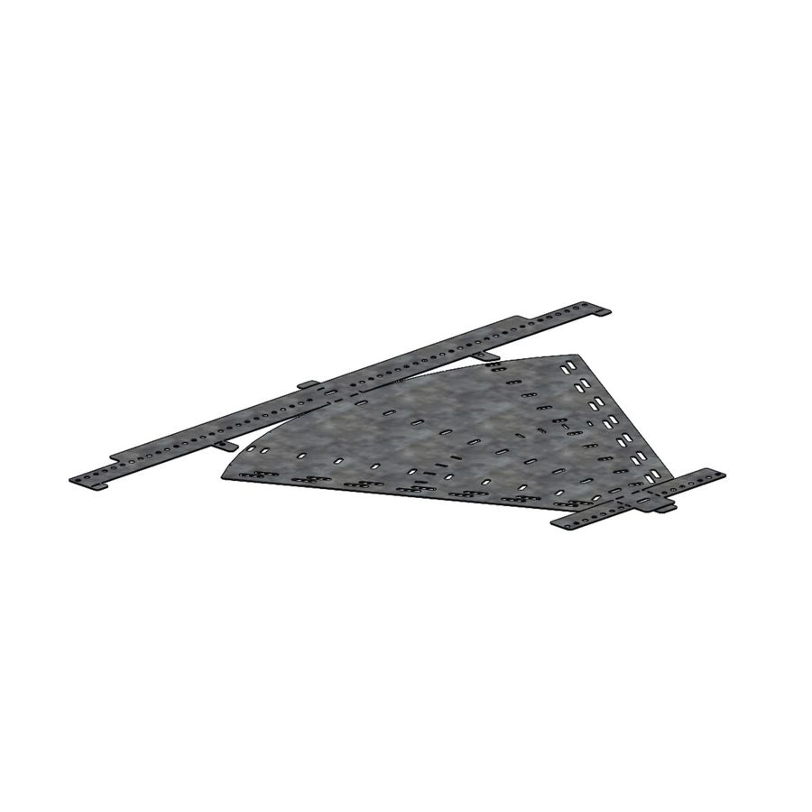 P31+ FP Instelbaar hoekstuk 0-60gr. B500 H60 HR