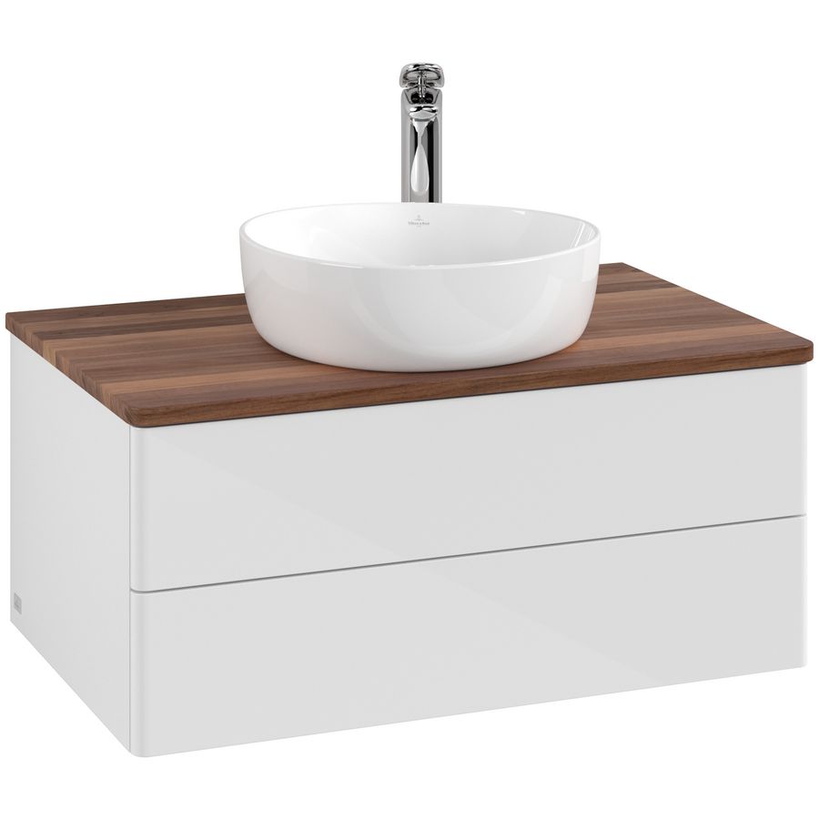 Wastafelonderkast Antao 800x360x500mm G.White.L K19052GF