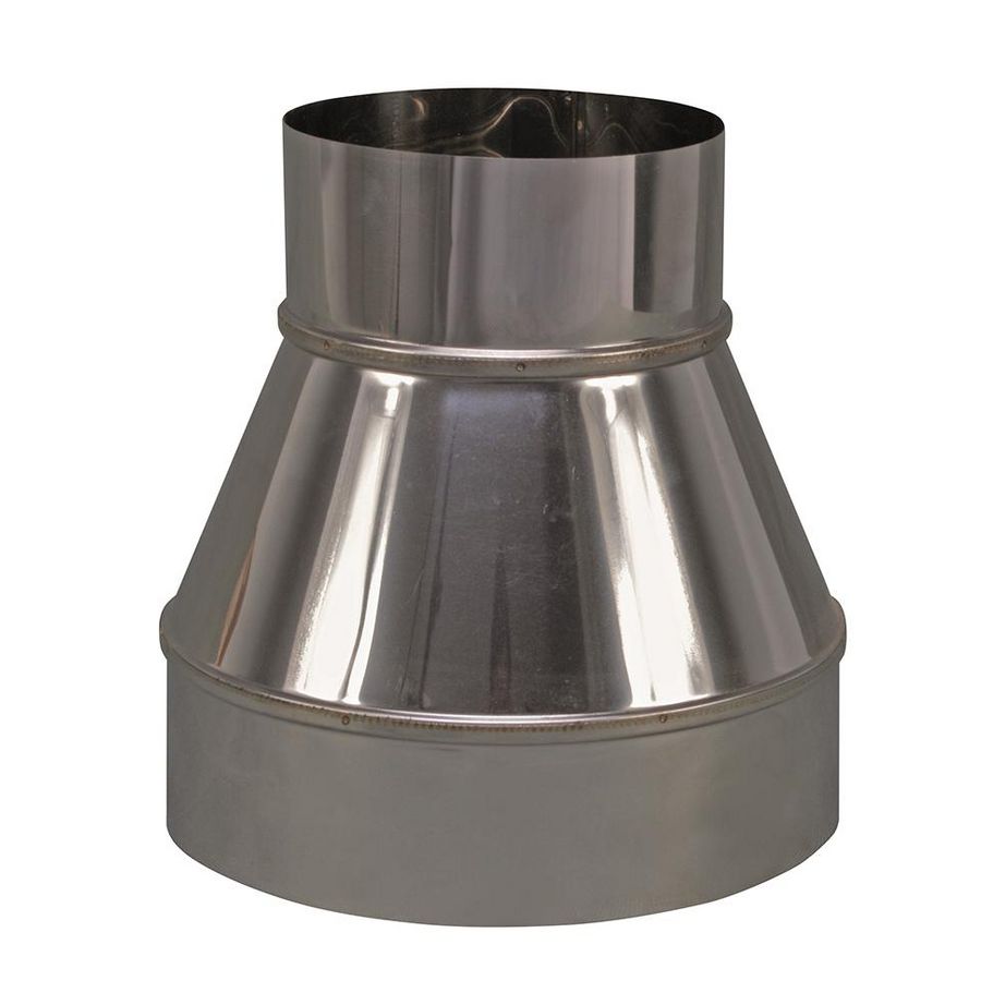EW RVS verloopstuk 199mm uitw. - 125mm