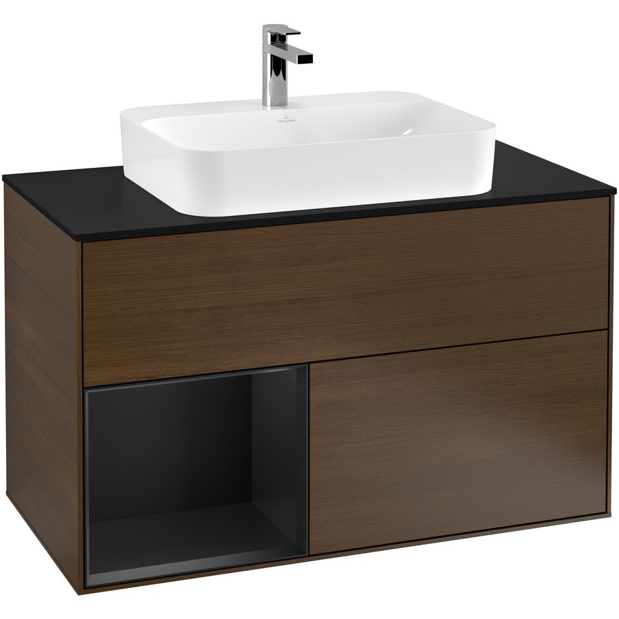 Wastafelonderkast Finion 1000x603x501mm W.Veneer G362PDGN
