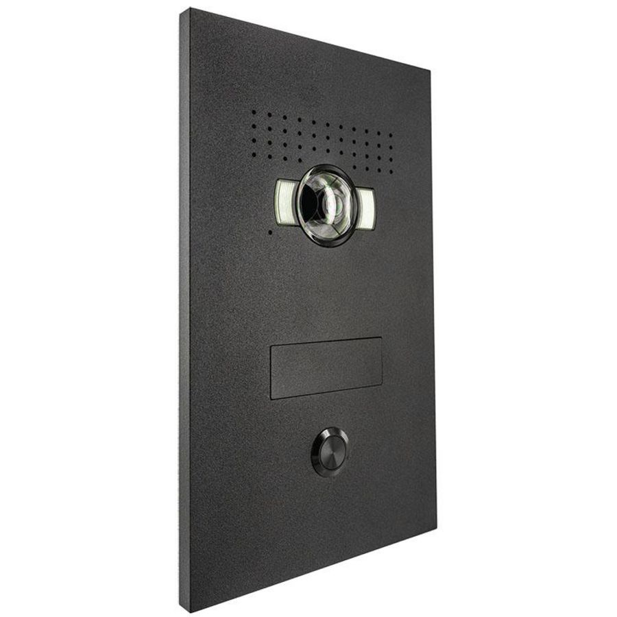 Sfera luna met HQ camera met 1 drukknop, zwart RAL 9005