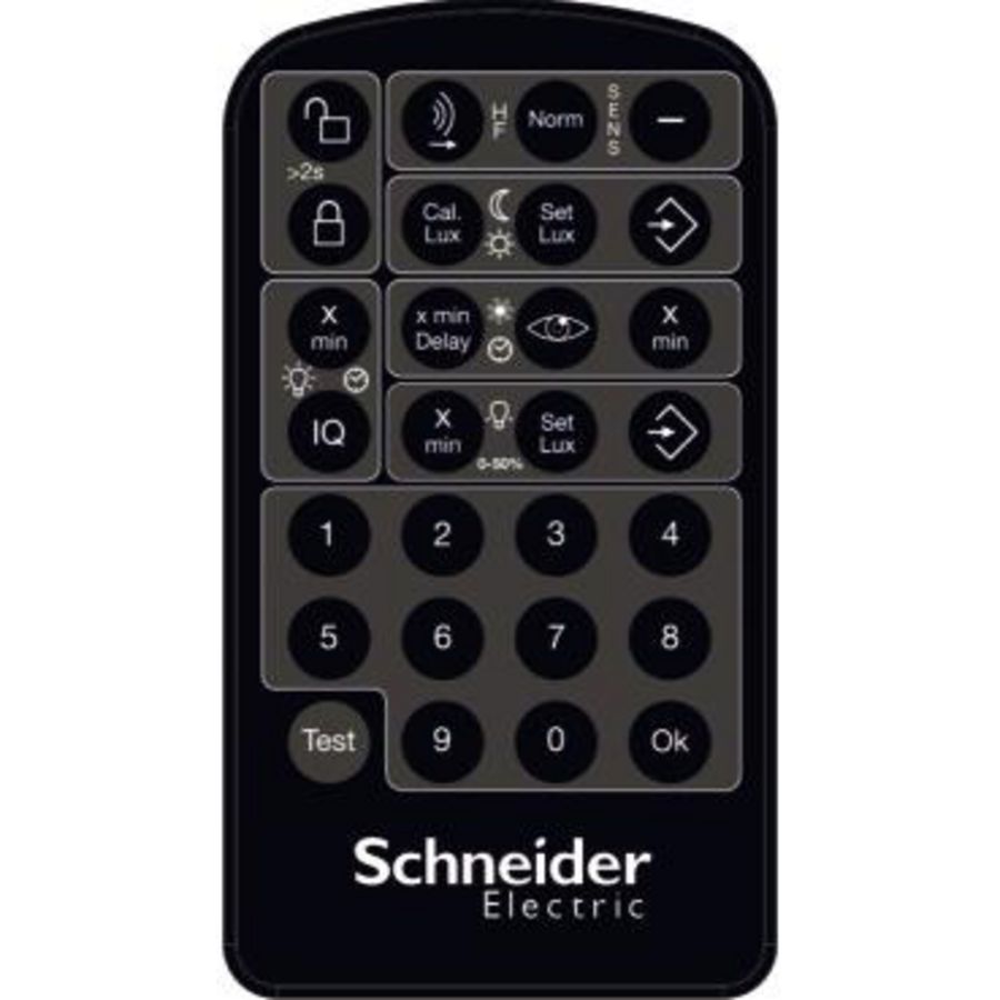 Remote control for KNX presence detector