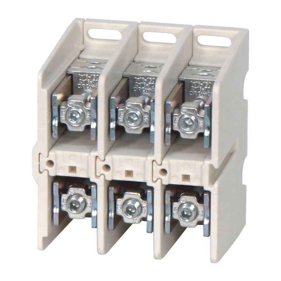 Aansluitklem K150/3 250A 3p vlak/rond