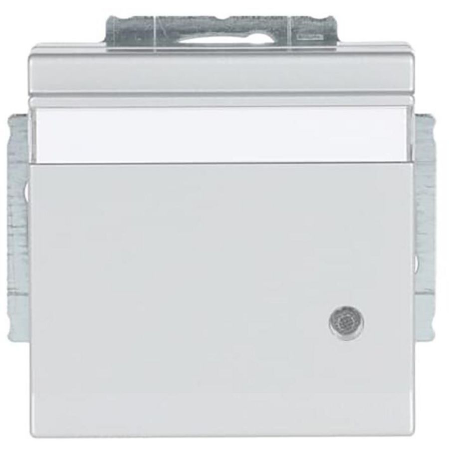 Tekstwandcontactdoos ra kv kd Centraalplaat LED inb f-alu (20 EUKNBL-83)