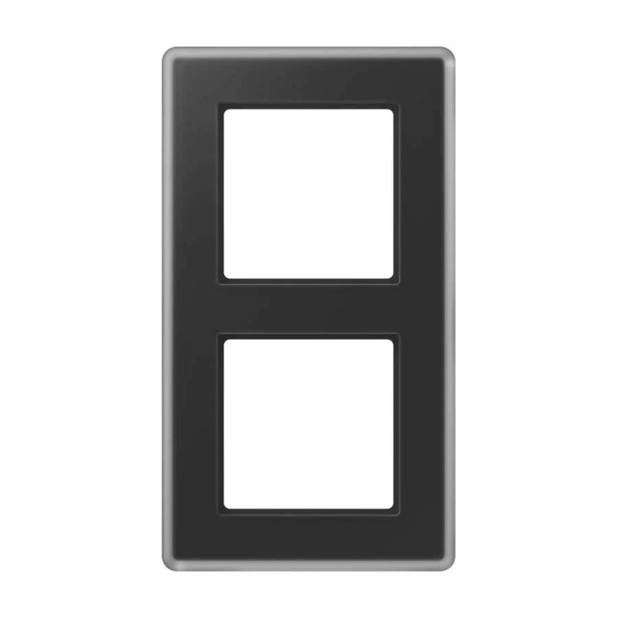 Afdekraam A-viva zwart 2-voudig