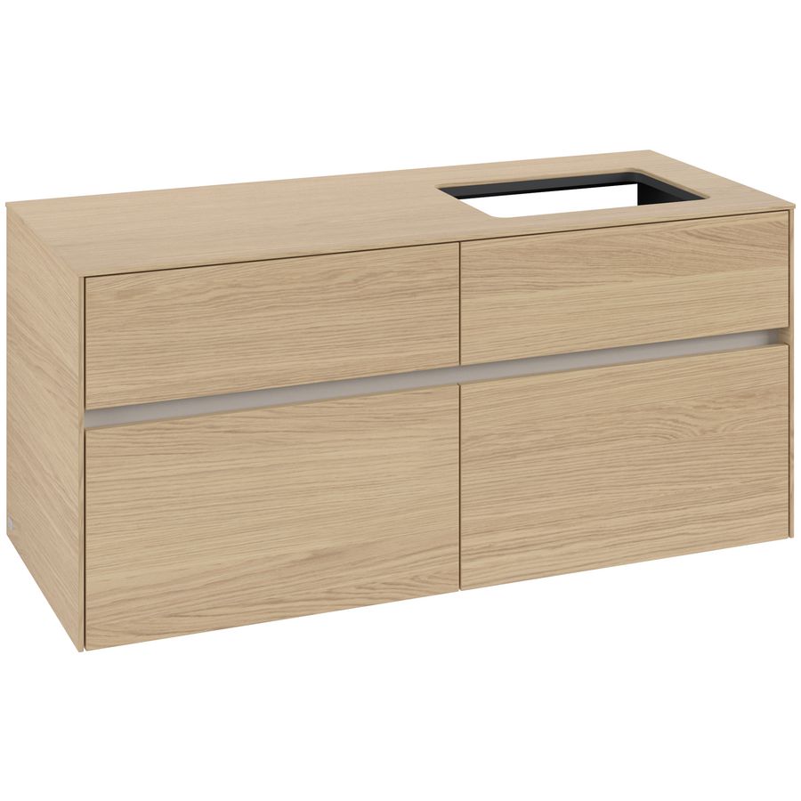 Wastafelonderkast Collaro 1200x548x500mm Nord.Oak C11400VJ