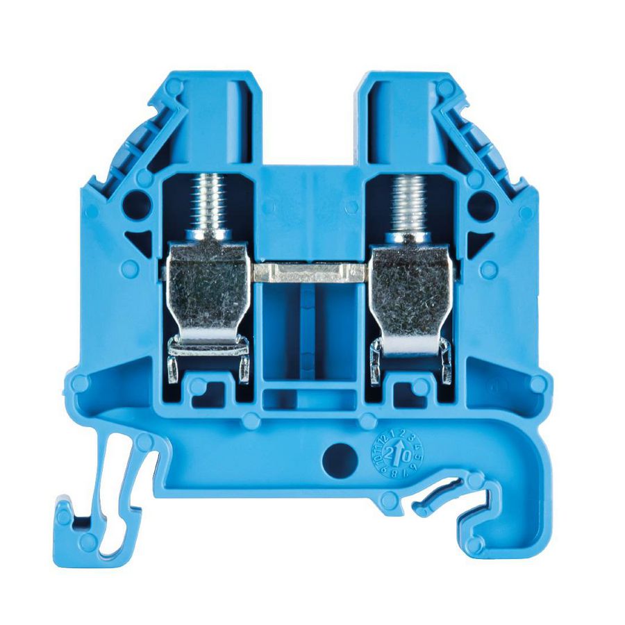 Doorgangsklem WT 6 BL VVE=100