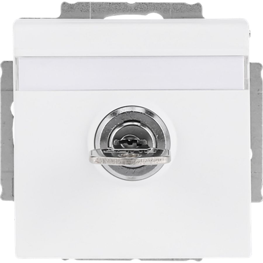 Tekstwandcontactdoos ra kv Centraalplaat kd+eenh.slot inb f-w (20 EUKNBSL-884-101)
