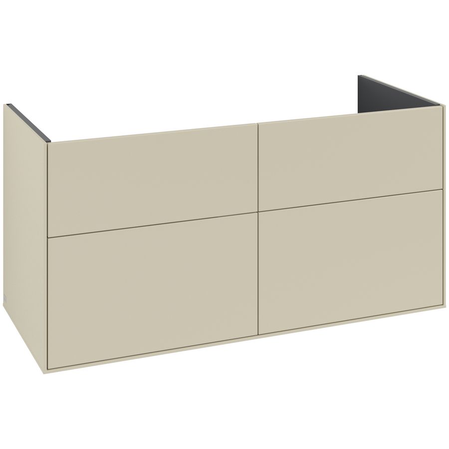Wastafelonderkast Finion 1196x591x498mm S.Grey Matt Lacquer F05000HJ