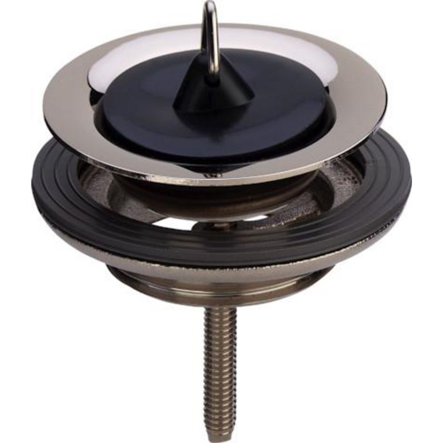 Universele Plug 1 1/4x60 (55) messing/wit = RAL9010 VVE=50