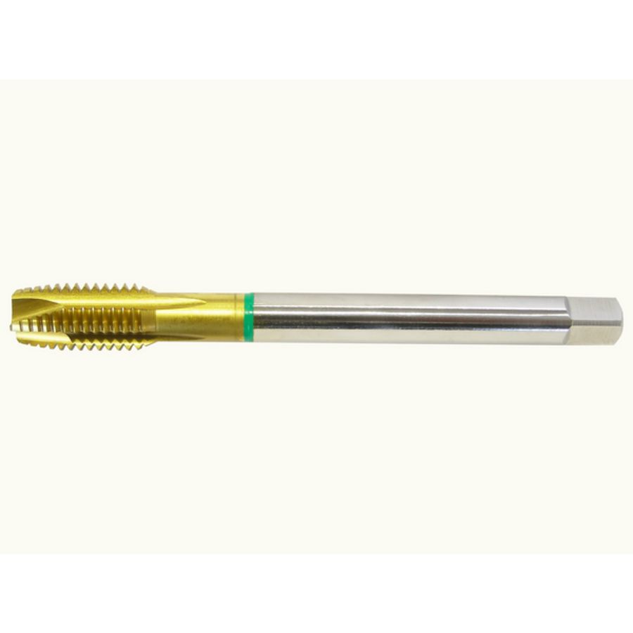 Machinetap M12x1,75 DIN 376 B TIN doorlopende gaten coating