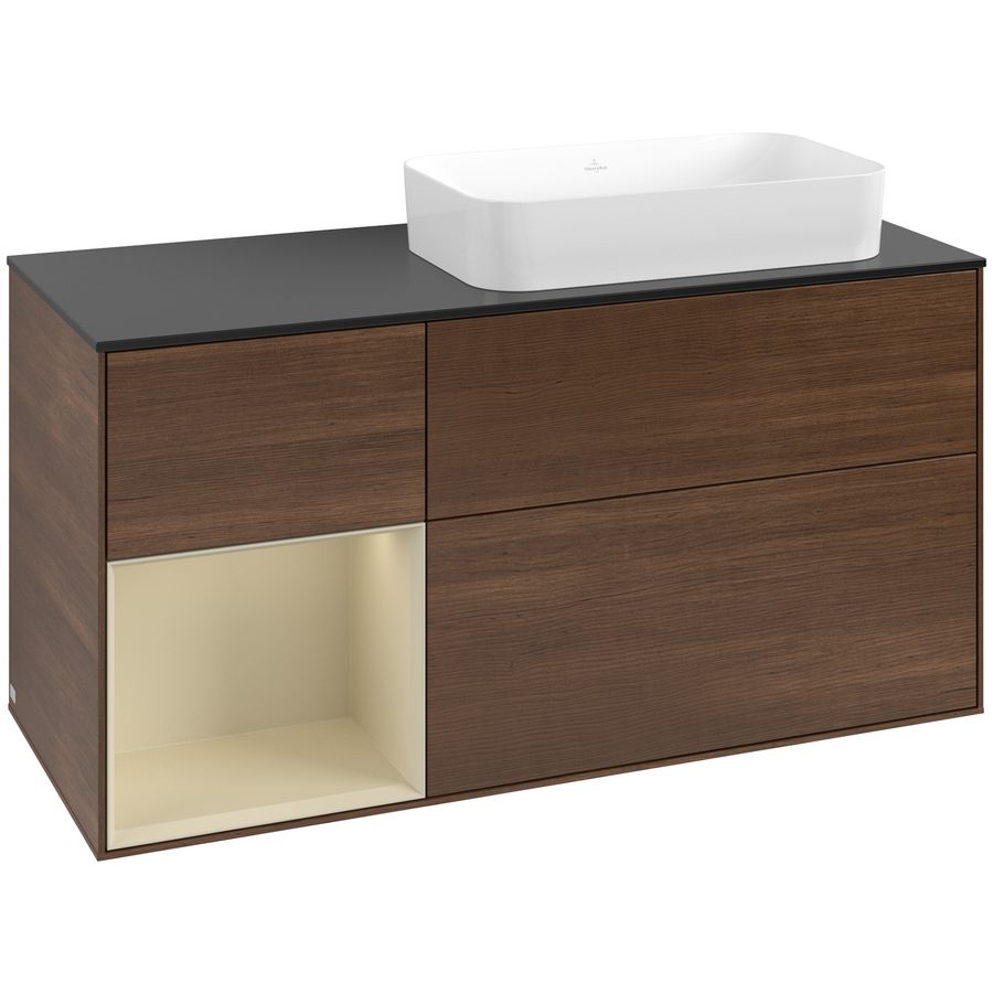 Wastafelonderkast Finion 1200x603x501mm W.Veneer G682HJGN