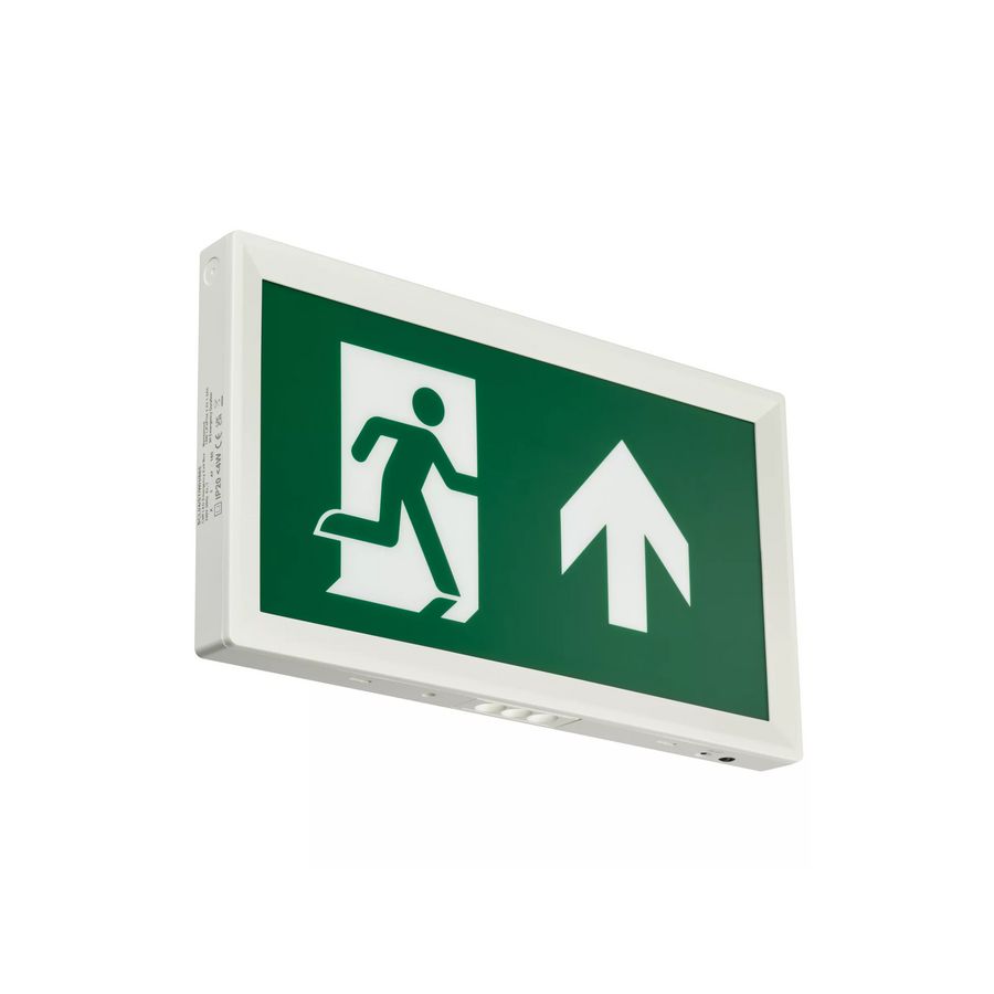 Doos a 10st. EM155C SLIM WL EXIT SIGN M3 ELP UP WH