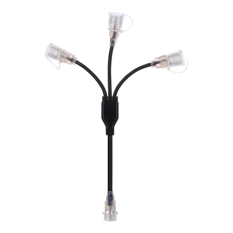 Splitter 3-uitgangen (3Y) voor LED Rope Plus