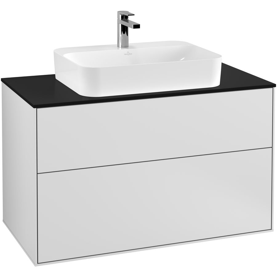 Wastafelonderkast Finion 1000x603x501mm White Matt Lacquer G35200MT