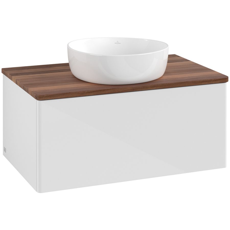Wastafelonderkast Antao 800x360x500mm G.White.L K30012GF