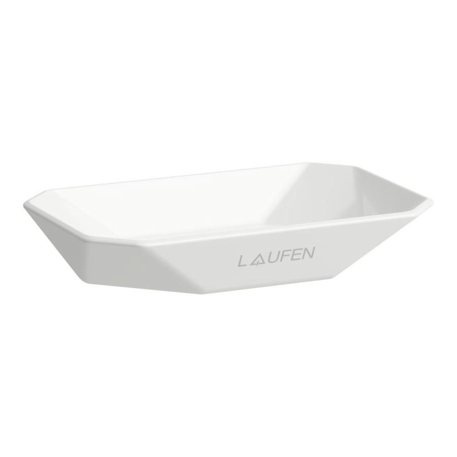 Keramisch Zeepschaaltje 'Trio Dish' Home Coll wit