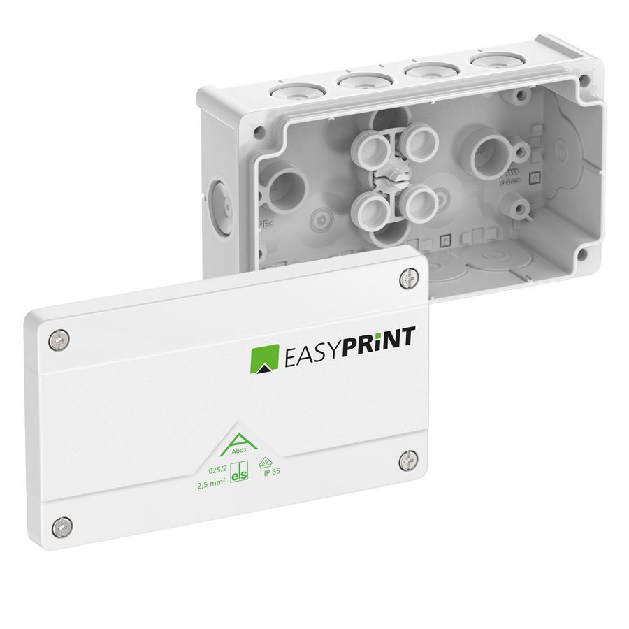 Abox 025/2-L/w EasyPrint Aftakdoos VVE=20