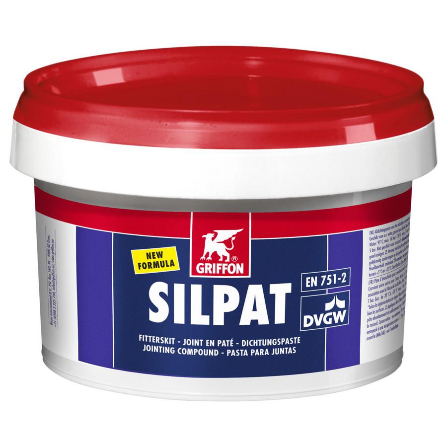 Fitterskit / afdichtingspasta SILPAT pot a 450gram