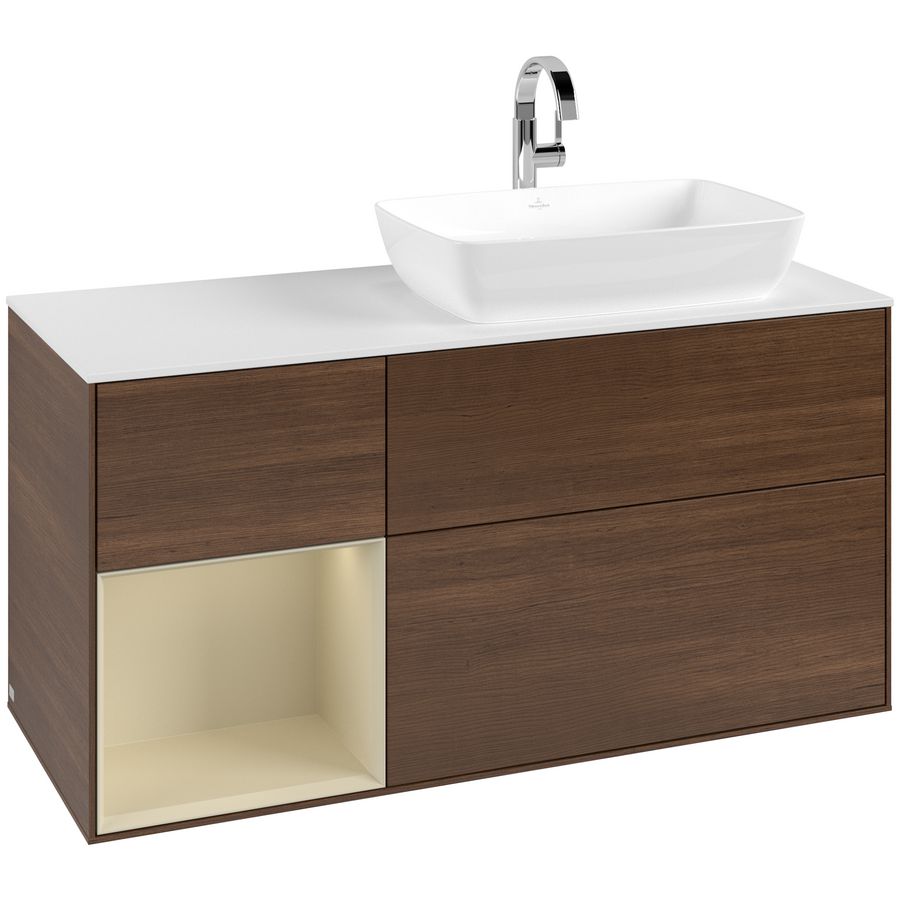 Wastafelonderkast Finion 1200x603x501mm W.Veneer G801HJGN