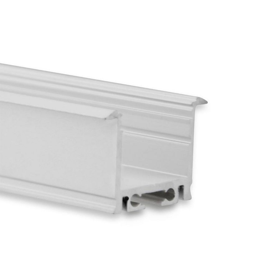 LED profiel PN21n L=2mtr. hoog/vleugel LED strips max. 20mm