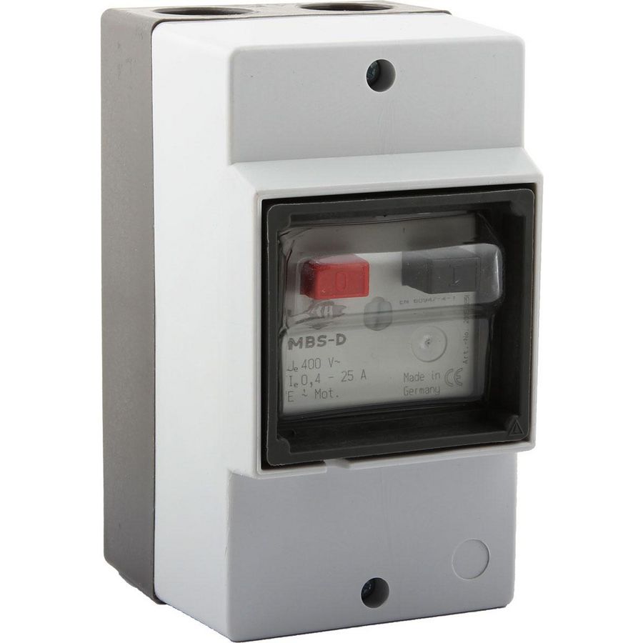Motorbeveil./werkschakelaar 3 x 400v