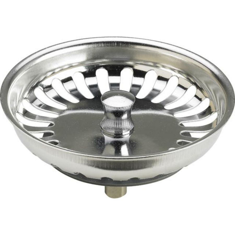 Zeefkorf rvs handbediening Ø82mm tbv spoelbakafvoer