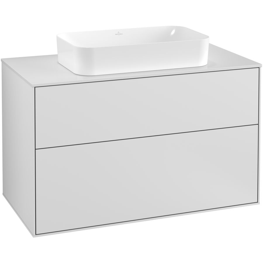 Wastafelonderkast Finion 1000x603x501mm White Matt Lacquer G23100MT
