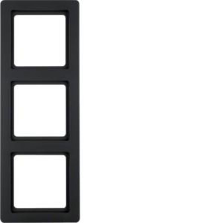Afdekraam 3-v berker Q.1 antraciet soft-finish