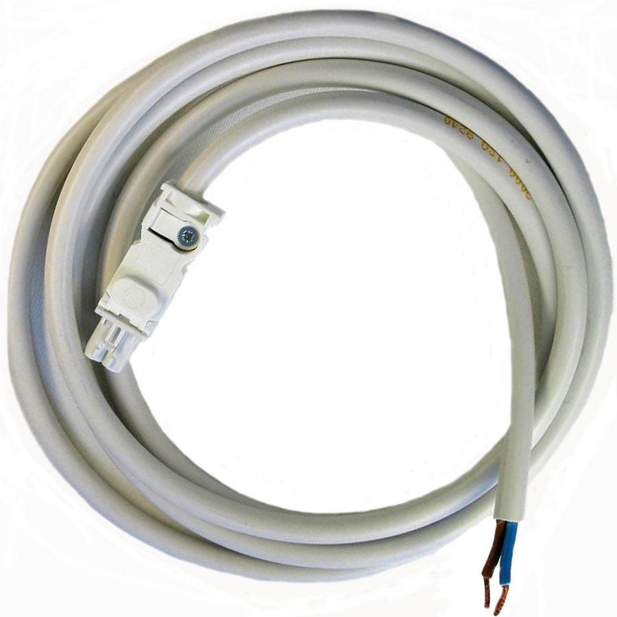 Gecodeerde AC aansluitkabel 2x 1,5mm 2,2 meter