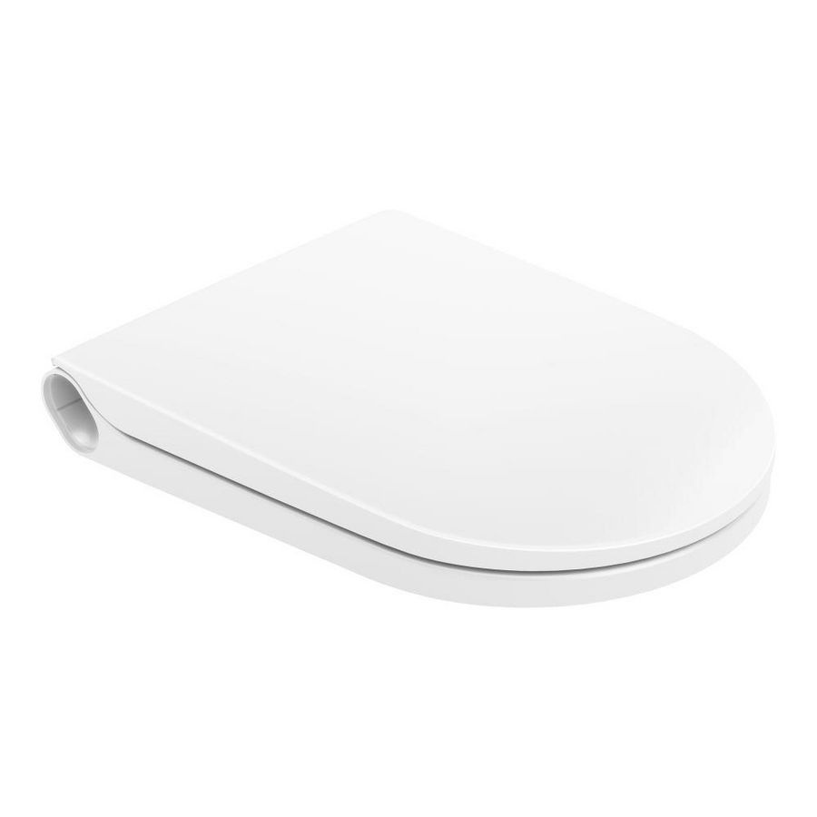 Closetzit Me/Deksel Afn Demp Cleanet Navia mat wit