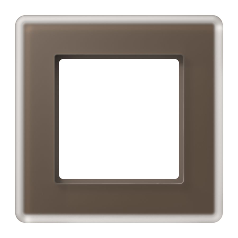 Afdekraam A-viva mokka 1-voudig