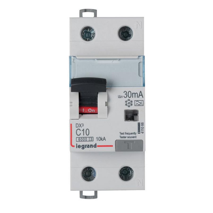 Aardlekautomaat DX3 1P+N C25A 6000A 30mA