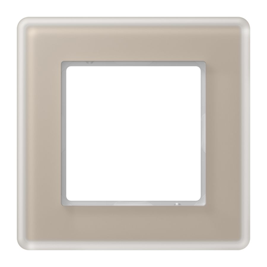 Afdekraam A-viva champagne 1-voudig