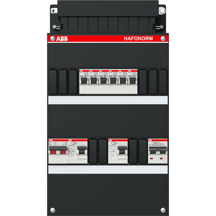 Groepenkast 1-fase 1 40A 2P ALS 63A 2P 30mA 1SPF006972F0017