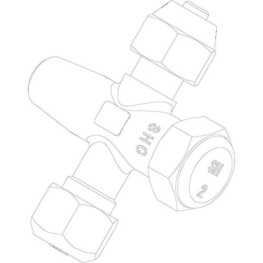 Ventiel 1/4" compleet 8716862283