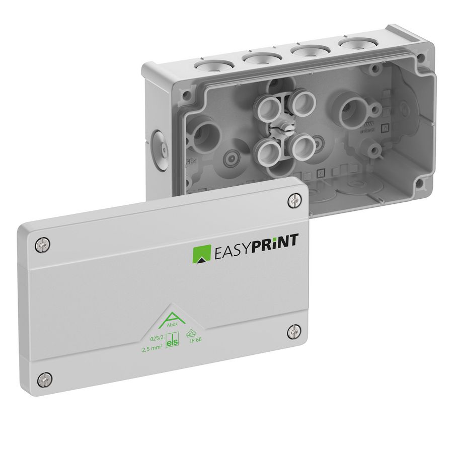 Abox 025/2-L EasyPrint Aftakdoos VVE=20