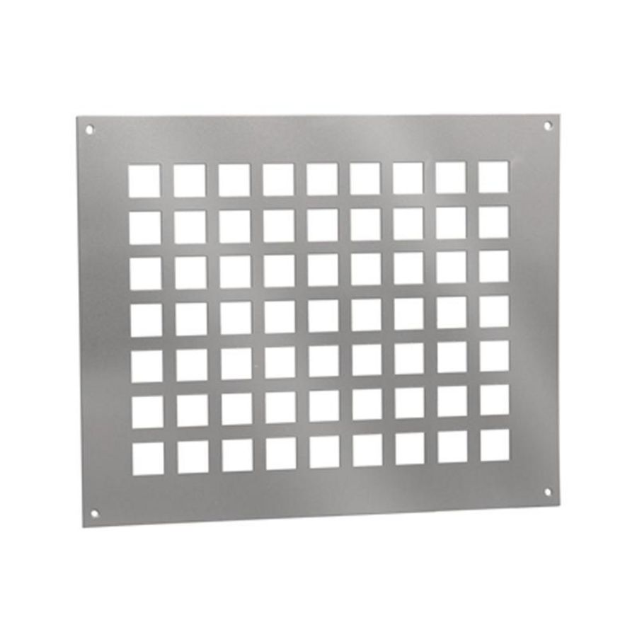 ALU ventilatieplaat 300x250mm