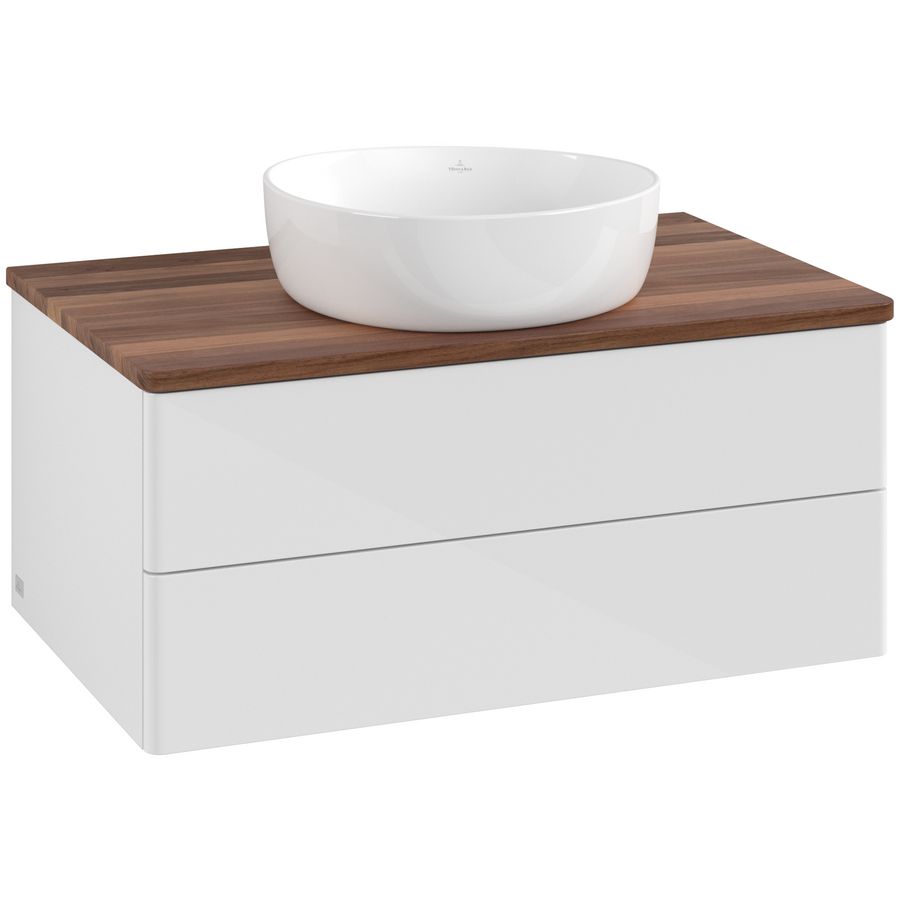 Wastafelonderkast Antao 800x360x500mm G.White.L L19012GF