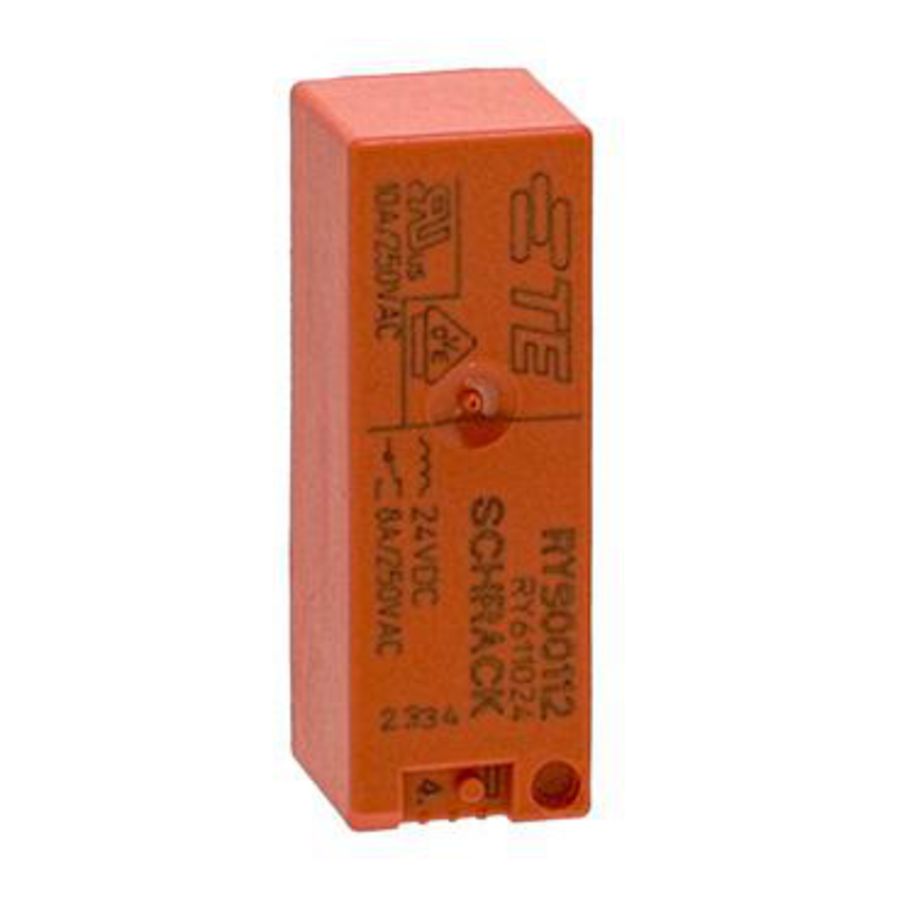 Elektromechanisch insteekrelais 10mm 24V Advantys VVE=4