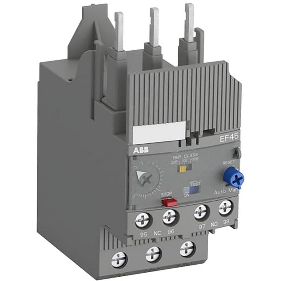 Overbelastingsrelais elektronisch 15,0-45,0A magneetsch. A
