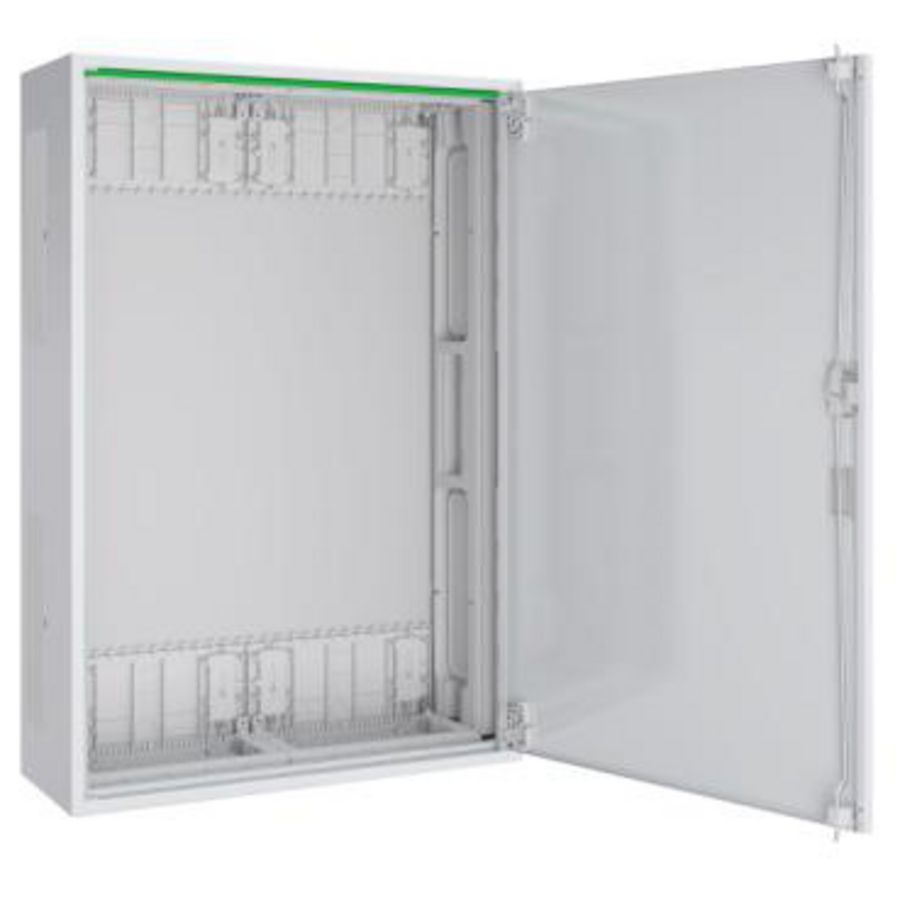 Metalen wandbehuizing B550xH800xD210mm IP44 klasse II d